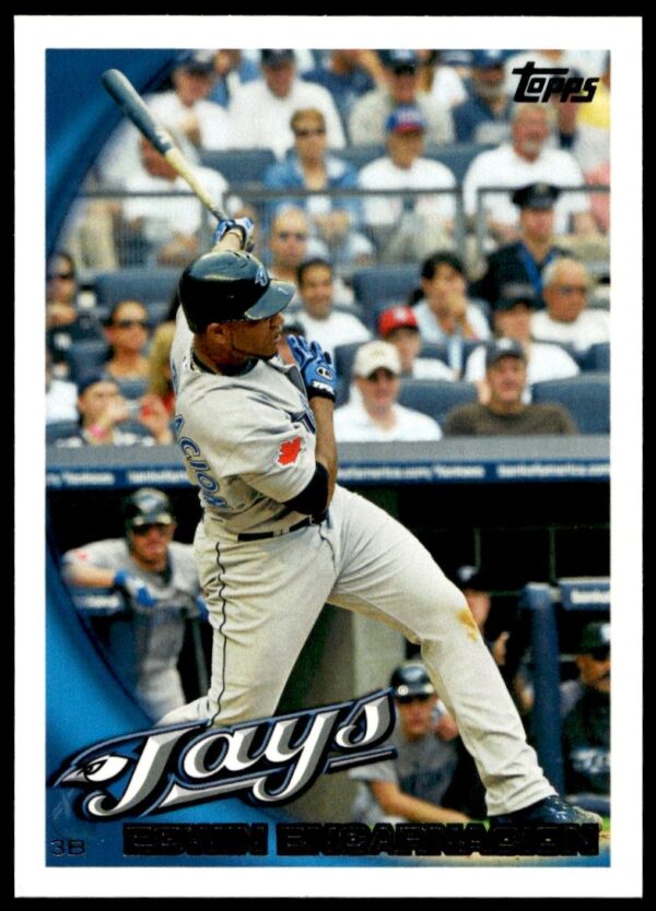 2010 Topps Series 1 Edwin Encarnacion #258 (Front)