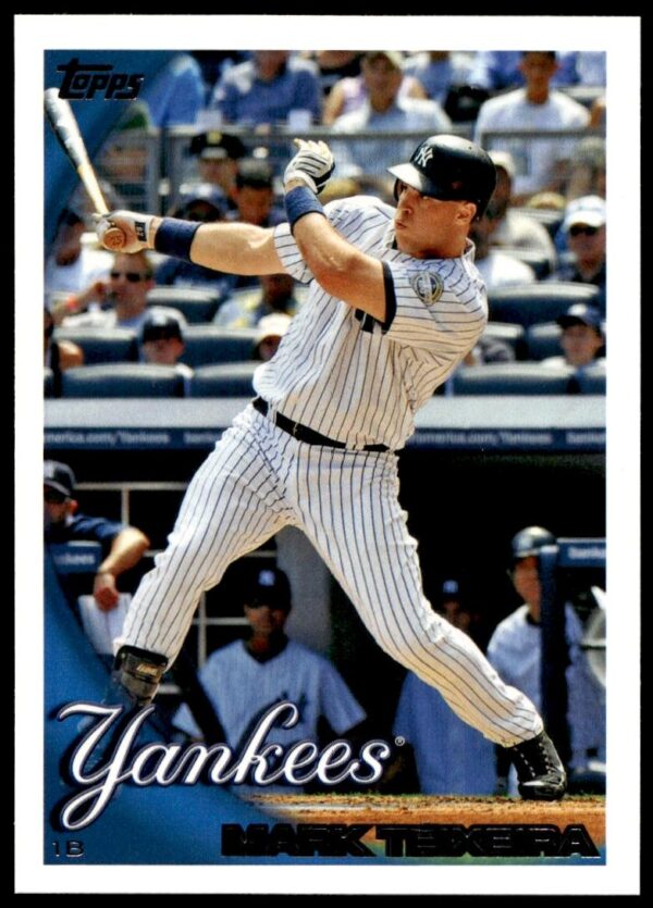 2010 Topps Series 1 Mark Teixeira #250 (Front)
