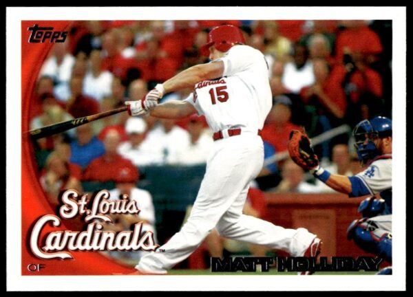 2010 Topps Series 1 Matt Holliday #140 (Front)