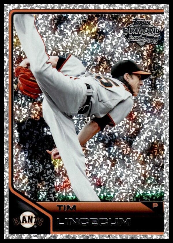 2011 Topps Diamond Anniversary Tim Lincecum #135 (Front)