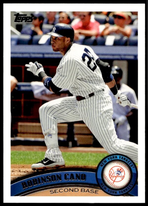 2011 Topps Series 1 Robinson Cano #130 (Front)