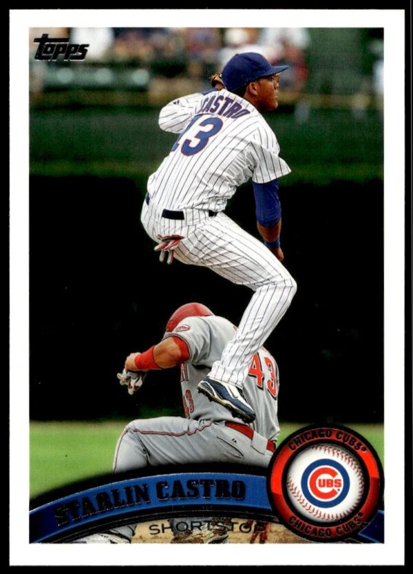 2011 Topps Series 1 Starlin Castro #247 (Front)