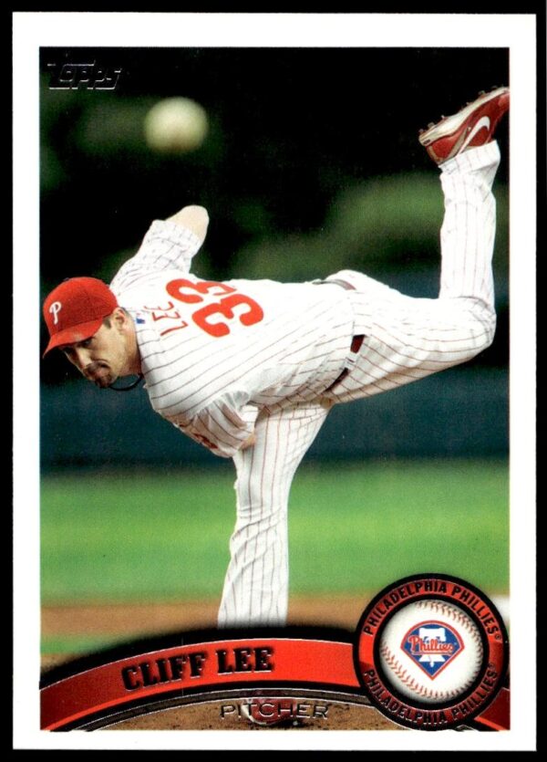 2011 Topps Update Cliff Lee #US100 (Front)