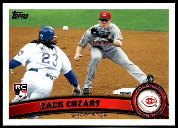 2011 Topps Update Zack Cozart #US247 (Front)