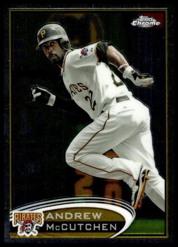 2012 Topps Chrome Andrew McCutchen #38 (Front)