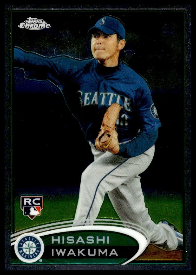 2012 Topps Chrome Hisashi Iwakuma #186 (Front)