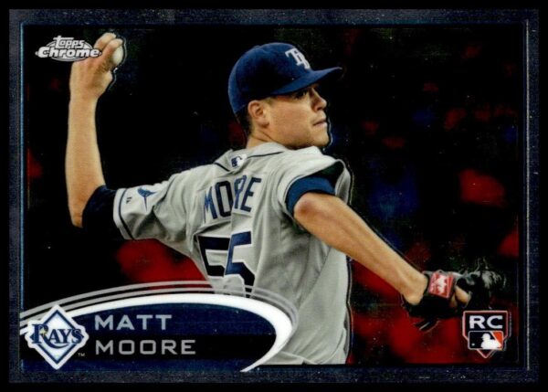 2012 Topps Chrome Matt Moore #160 (Front)