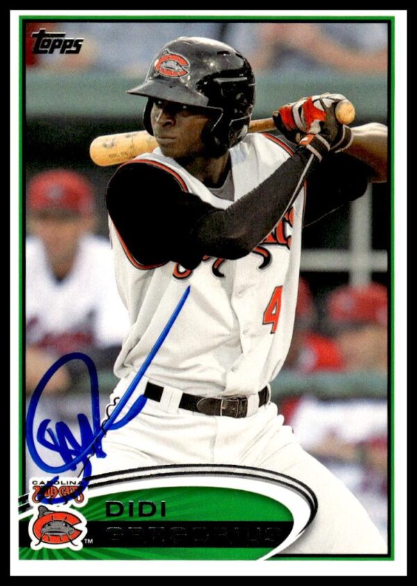 2012 Topps Series 1 Didi Gregorius #177 (Front)