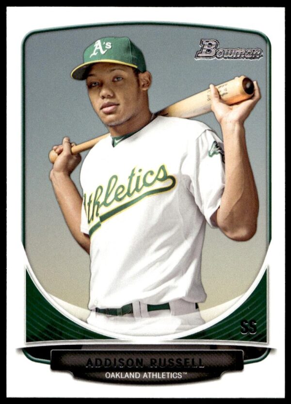 2013 Bowman Draft Picks & Prospects Addison Russell Top Prospects #TP-25 (Front)
