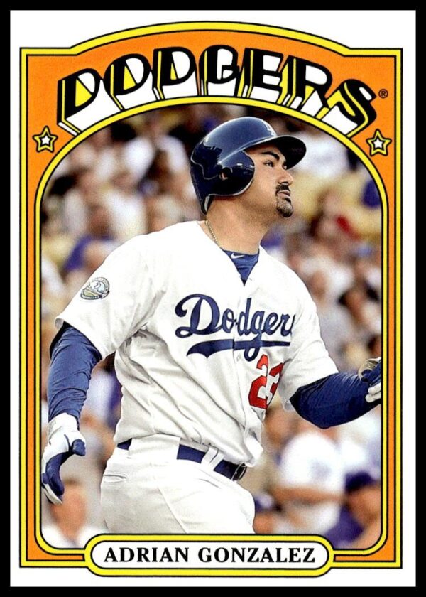 2013 Topps Archives Adrian Gonzalez #6 (Front)