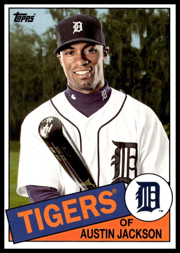 2013 Topps Archives Austin Jackson #108 (Front)