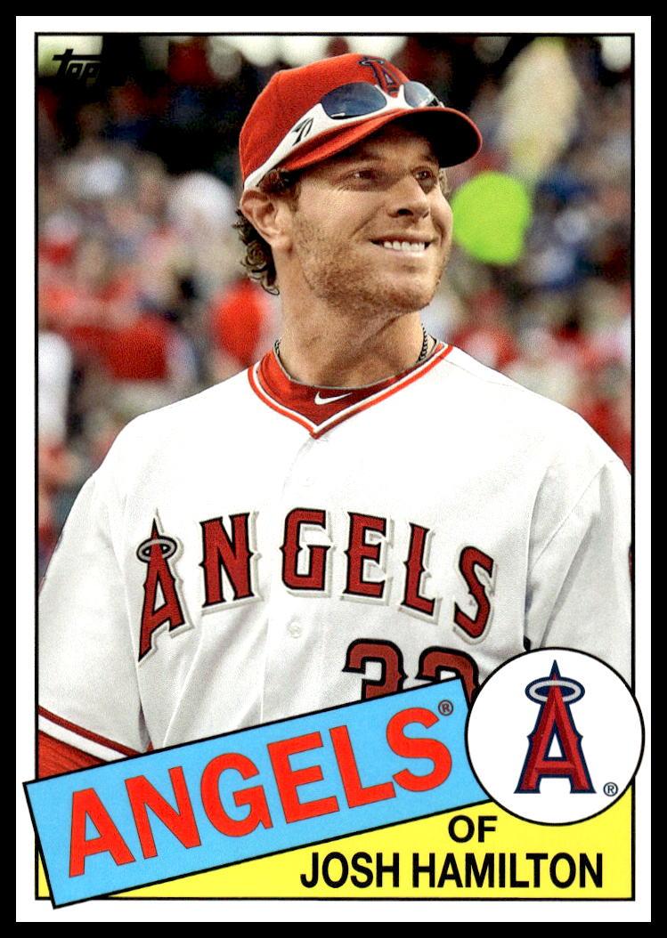 2013 Topps Archives Josh Hamilton #110 (Front)