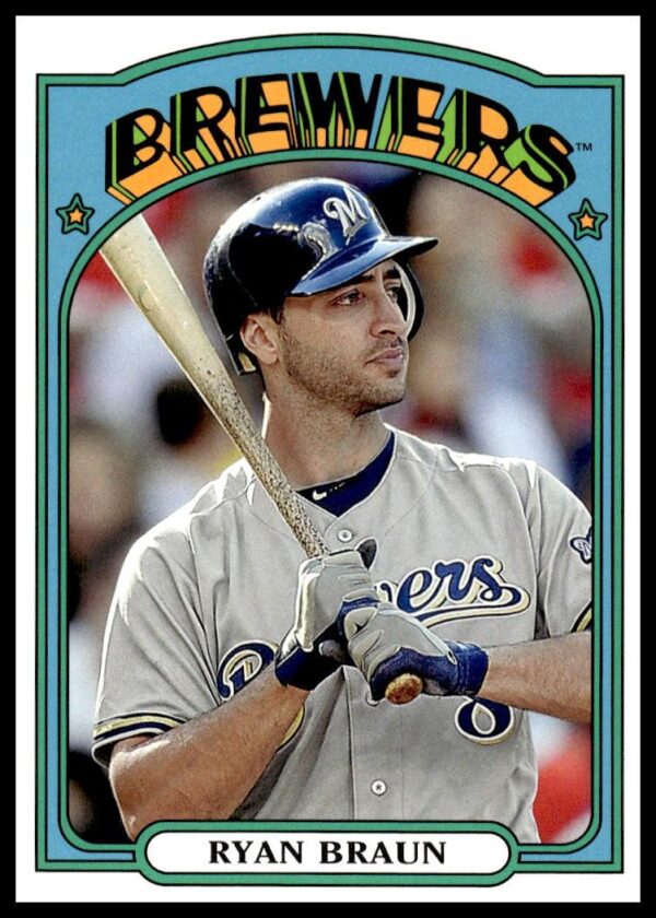 2013 Topps Archives Ryan Braun #9 (Front)