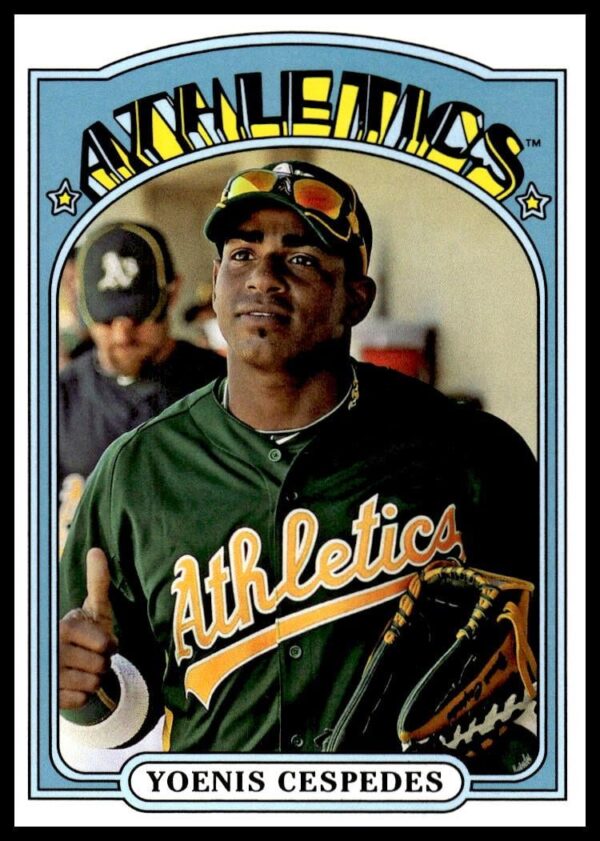2013 Topps Archives Yoenis Cespedes #14 (Front)