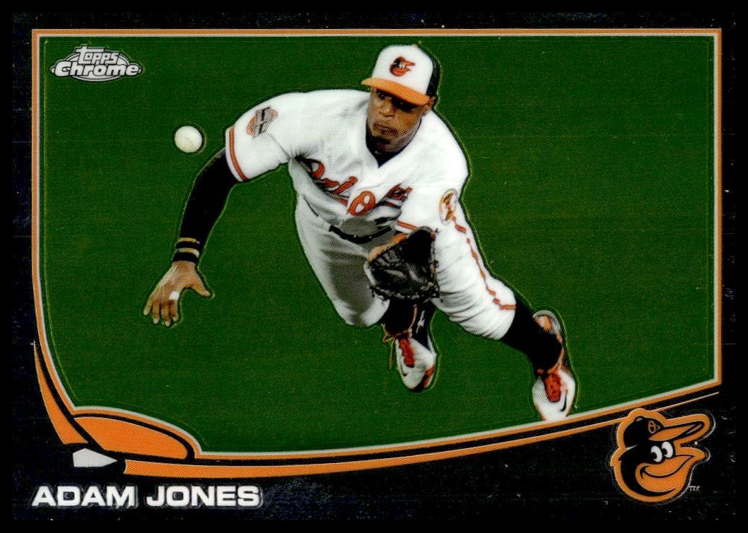 2013 Topps Chrome Adam Jones #152 (Front)