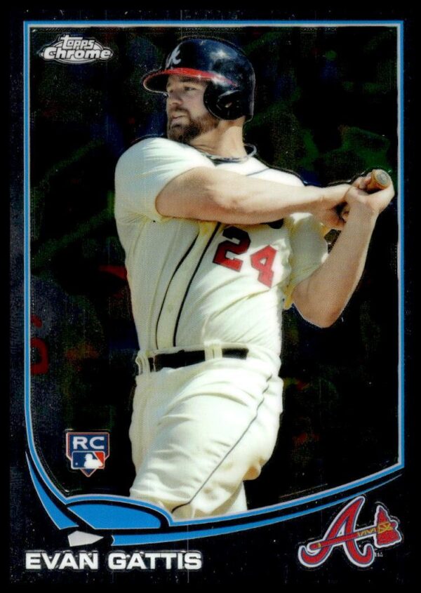 2013 Topps Chrome Evan Gattis #148 (Front)