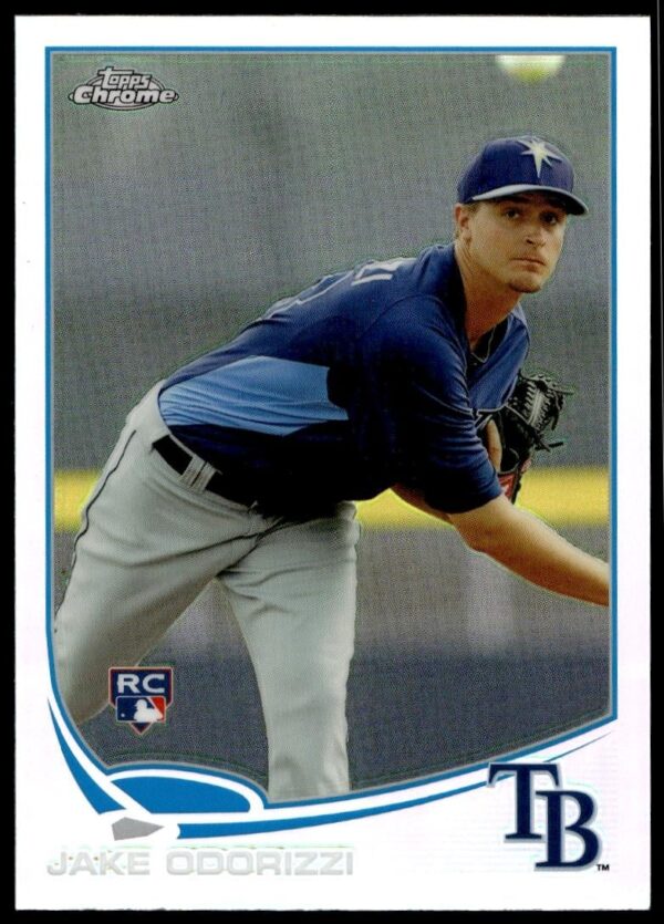 2013 Topps Chrome Jake Odorizzi Refractor #192 (Front)