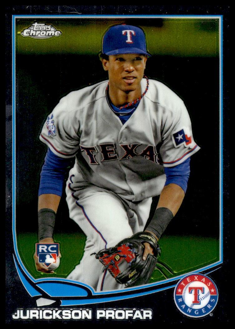 2013 Topps Chrome Jurickson Profar #57 (Front)