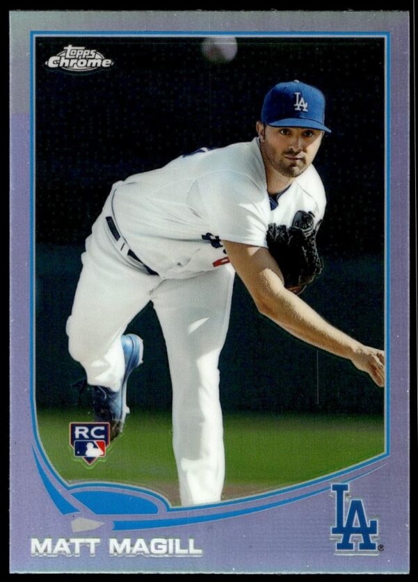 2013 Topps Chrome Matt Magill Refractor #110 (Front)