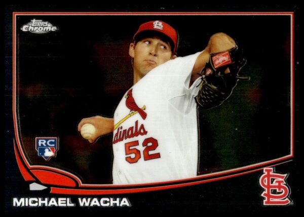2013 Topps Chrome Michael Wacha #119 (Front)