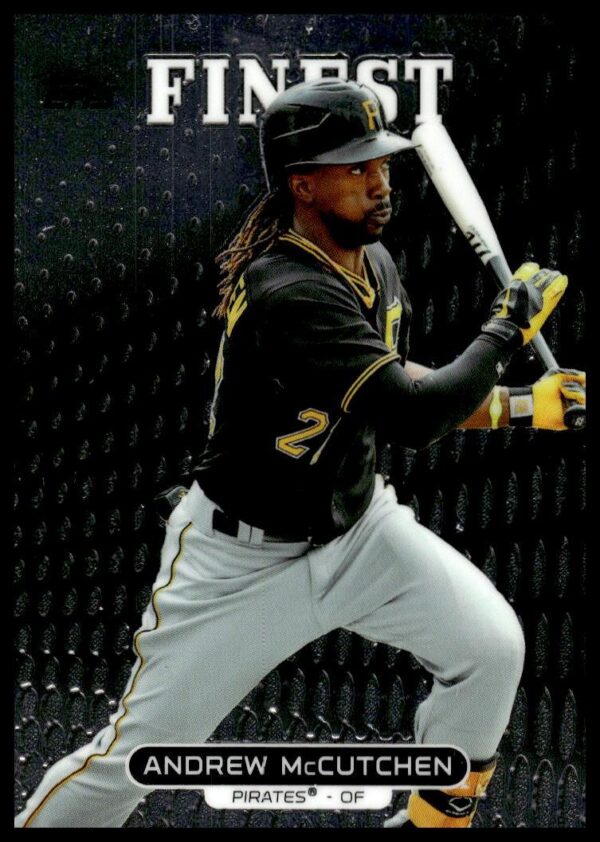 2013 Topps Finest Andrew McCutchen #13 (Front)
