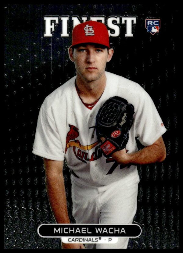 2013 Topps Finest Michael Wacha #3 (Front)