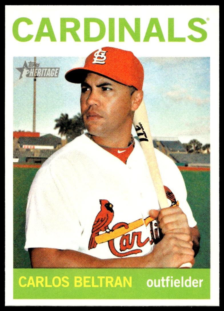 2013 Topps Heritage Carlos Beltran #40 (Front)