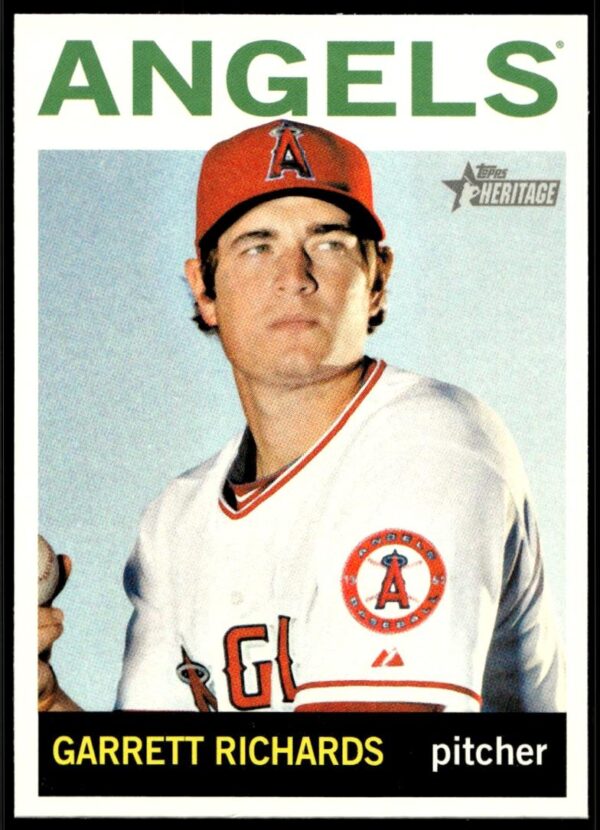2013 Topps Heritage Garrett Richards #299 (Front)