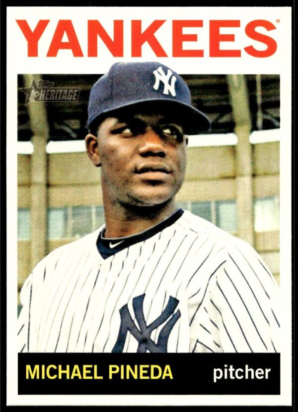 2013 Topps Heritage High Number Michael Pineda #H516 (Front)