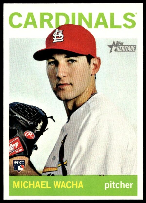 2013 Topps Heritage High Number Michael Wacha #H594 (Front)