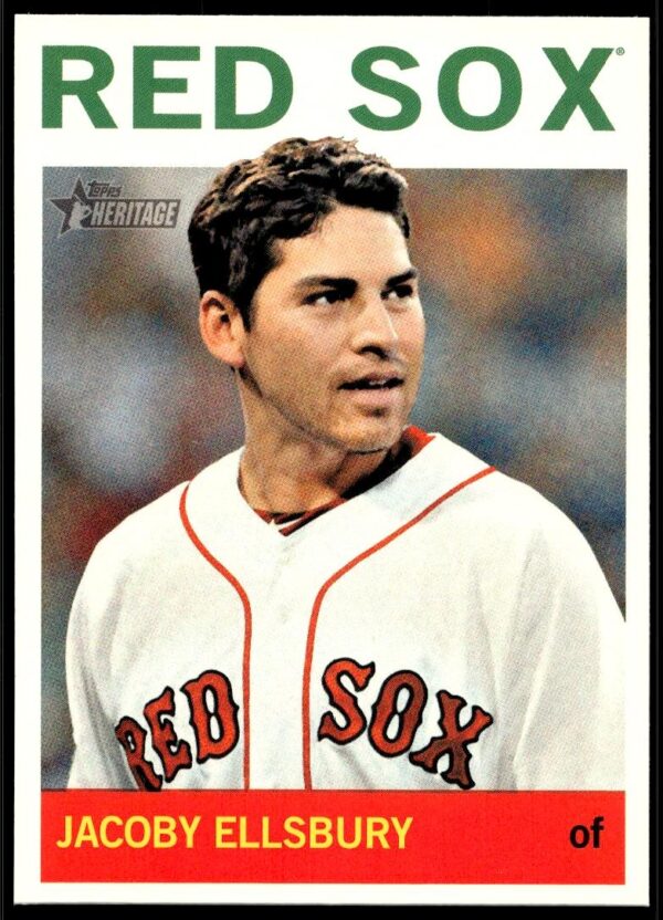 2013 Topps Heritage Jacoby Ellsbury #210 (Front)