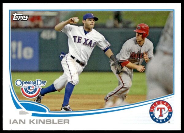 2013 Topps Opening Day Ian Kinsler #440 (Front)