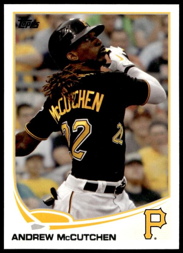 2013 Topps Series 1 Andrew McCutchen #122 (Front)