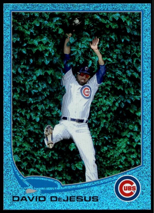 2013 Topps Series 1 David DeJesus Silver Slate Blue Sparkle #209 (Front)