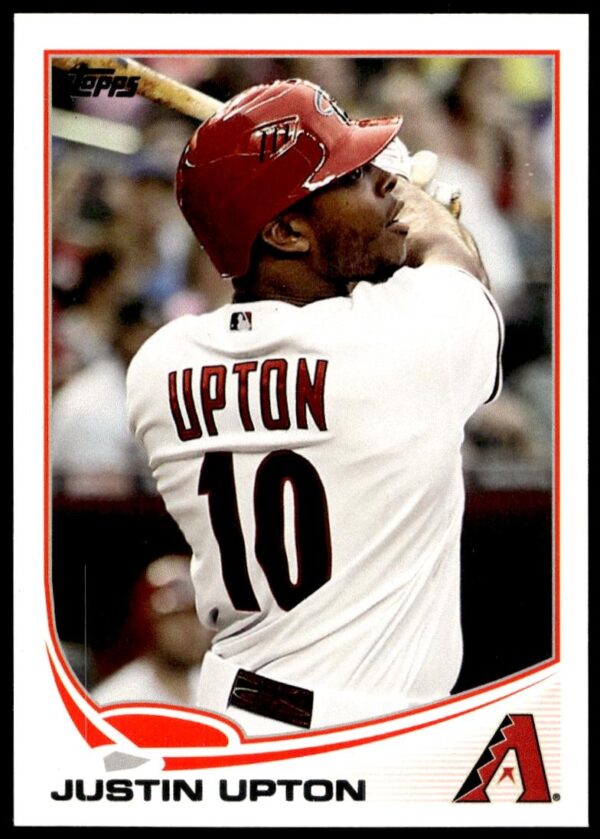 2013 Topps Series 1 Justin Upton #110 (Front)