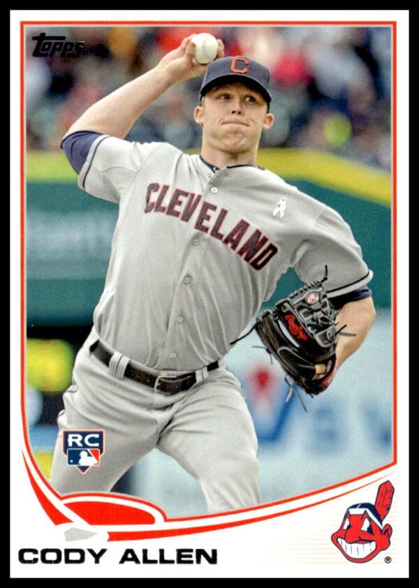 2013 Topps Update Cody Allen #US9 (Front)