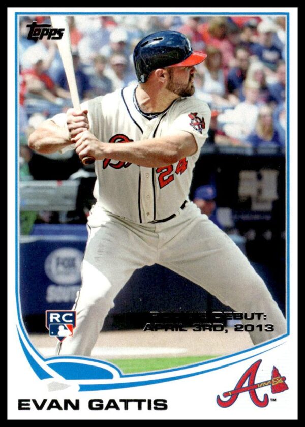 2013 Topps Update Evan Gattis #US87 (Front)