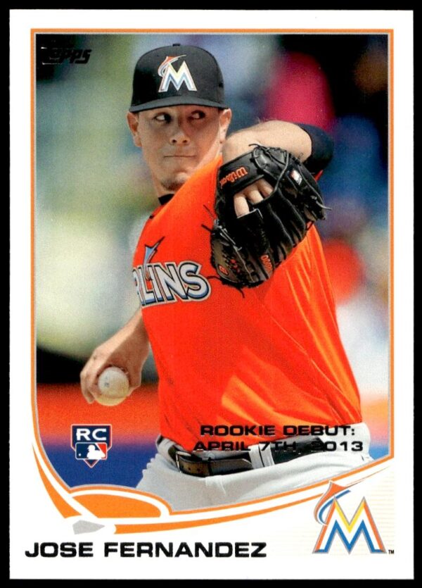 2013 Topps Update Jose Fernandez #US13 (Front)