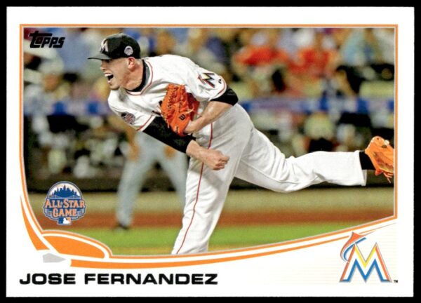 2013 Topps Update Jose Fernandez #US133 (Front)