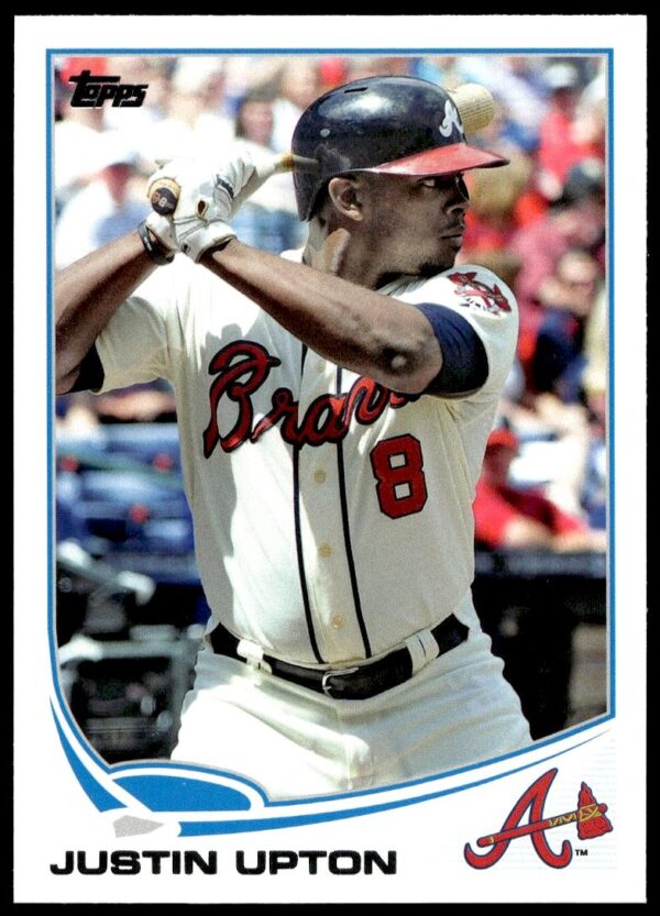 2013 Topps Update Justin Upton #US140 (Front)