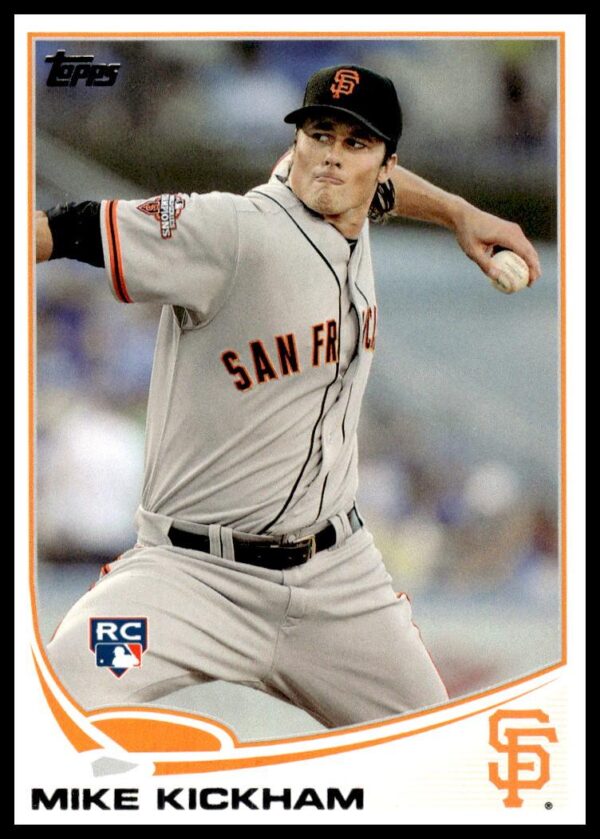 2013 Topps Update Mike Kickham #US116 (Front)