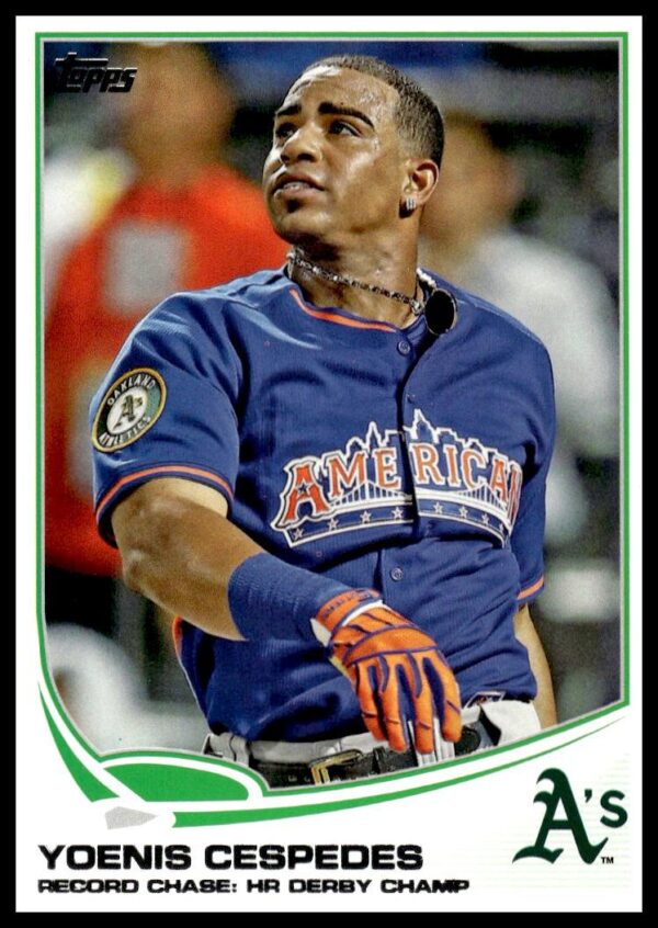 2013 Topps Update Yoenis Cespedes #US202 (Front)