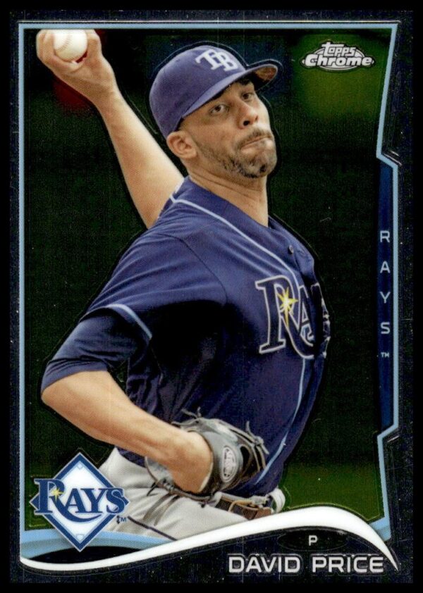 2014 Topps Chrome David Price #63 (Front)