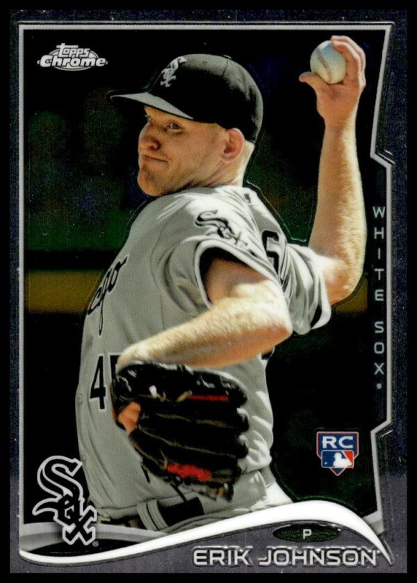 2014 Topps Chrome Erik Johnson #98 (Front)