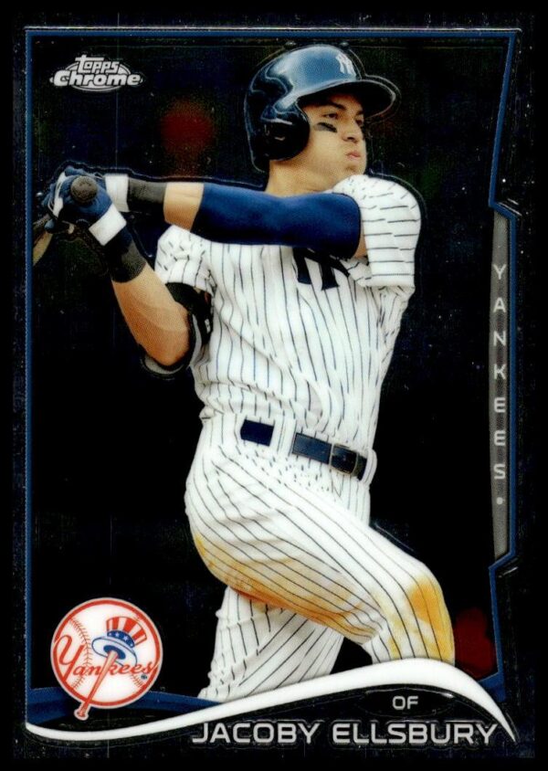 2014 Topps Chrome Jacoby Ellsbury #119 (Front)