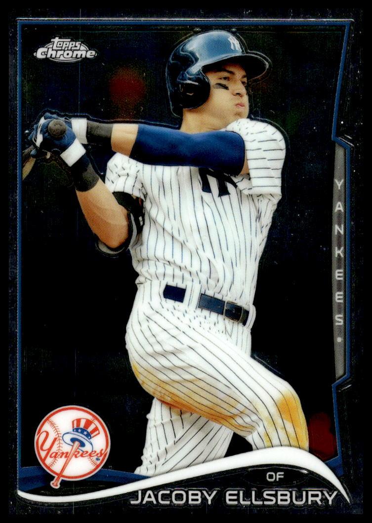 2014 Topps Chrome Jacoby Ellsbury #119 (Front)