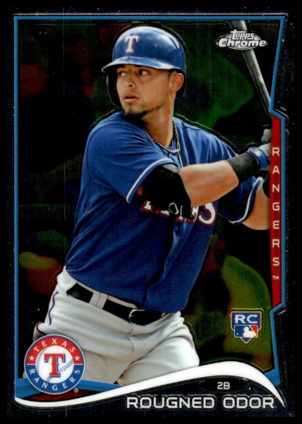 2014 Topps Chrome Rougned Odor #213 (Front)