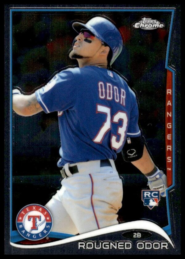 2014 Topps Chrome Update Rougned Odor #MB-23 (Front)