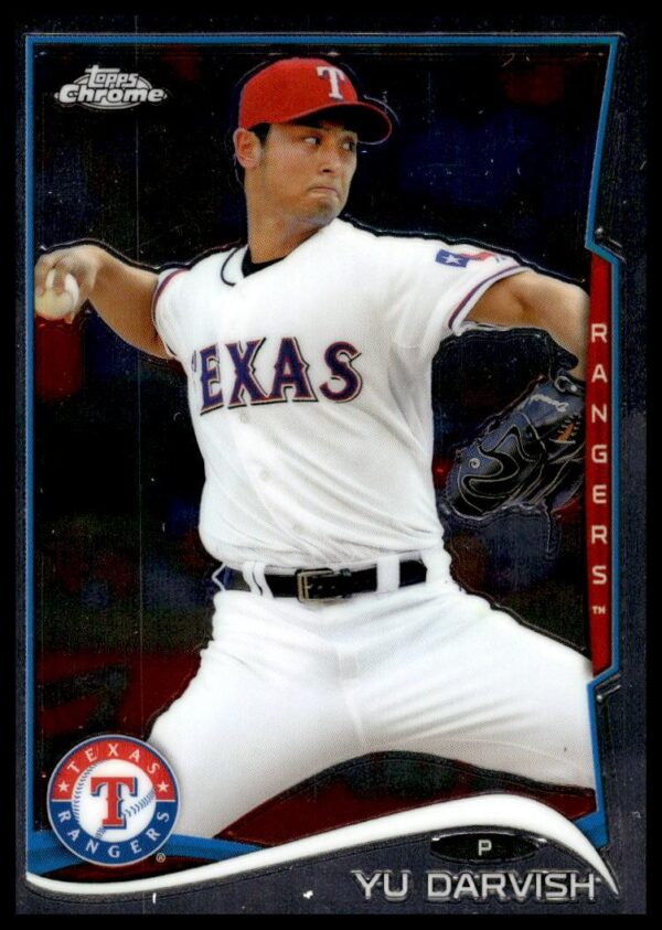 2014 Topps Chrome Yu Darvish #175 (Front)