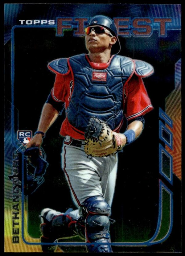 2014 Topps Finest Christian Bethancourt #52 (Front)